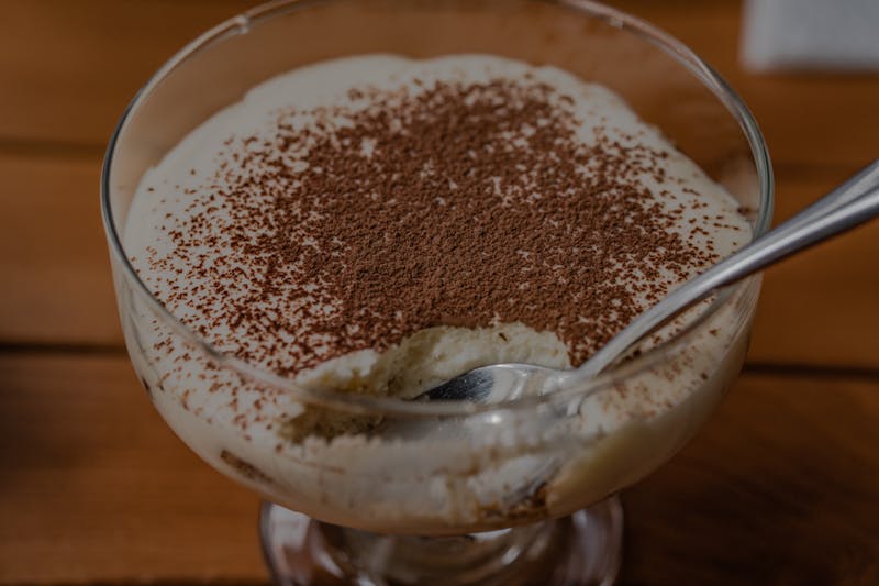 Tiramisu Italian classic dessert with espresso